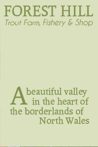 Forest Hill, Trout Farm, Fishery and Shop, Downing, Flintshire, North Wales